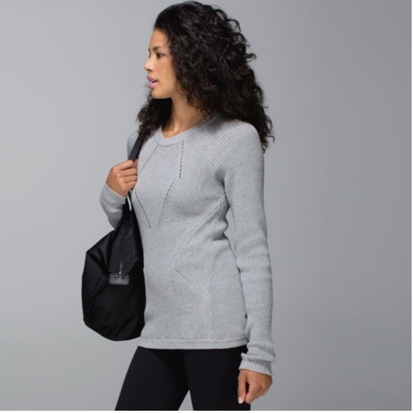 Lululemon The Sweater The Better in Dark Gray - Picture 11 of 14